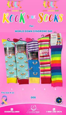 Funky Colored Socks