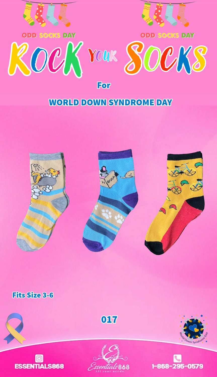 Funky Colored Socks Boys