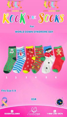 Funky Colored Socks Girls