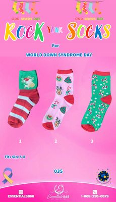 Funky Colored Socks Girls