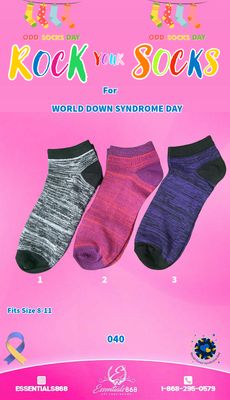 Funky Colored Socks Girls