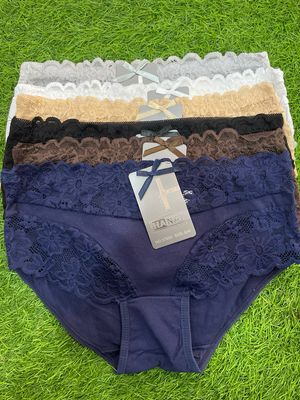 Cotton &amp; Lace Underwear