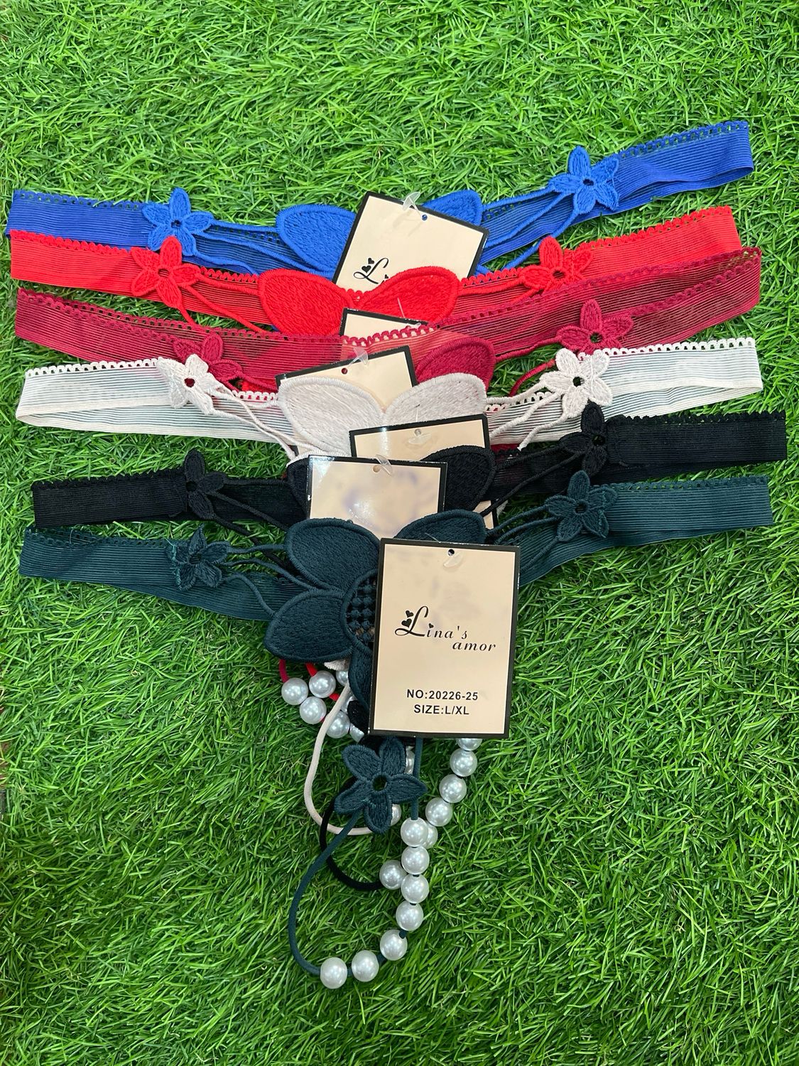 Thong Beaded Underwear