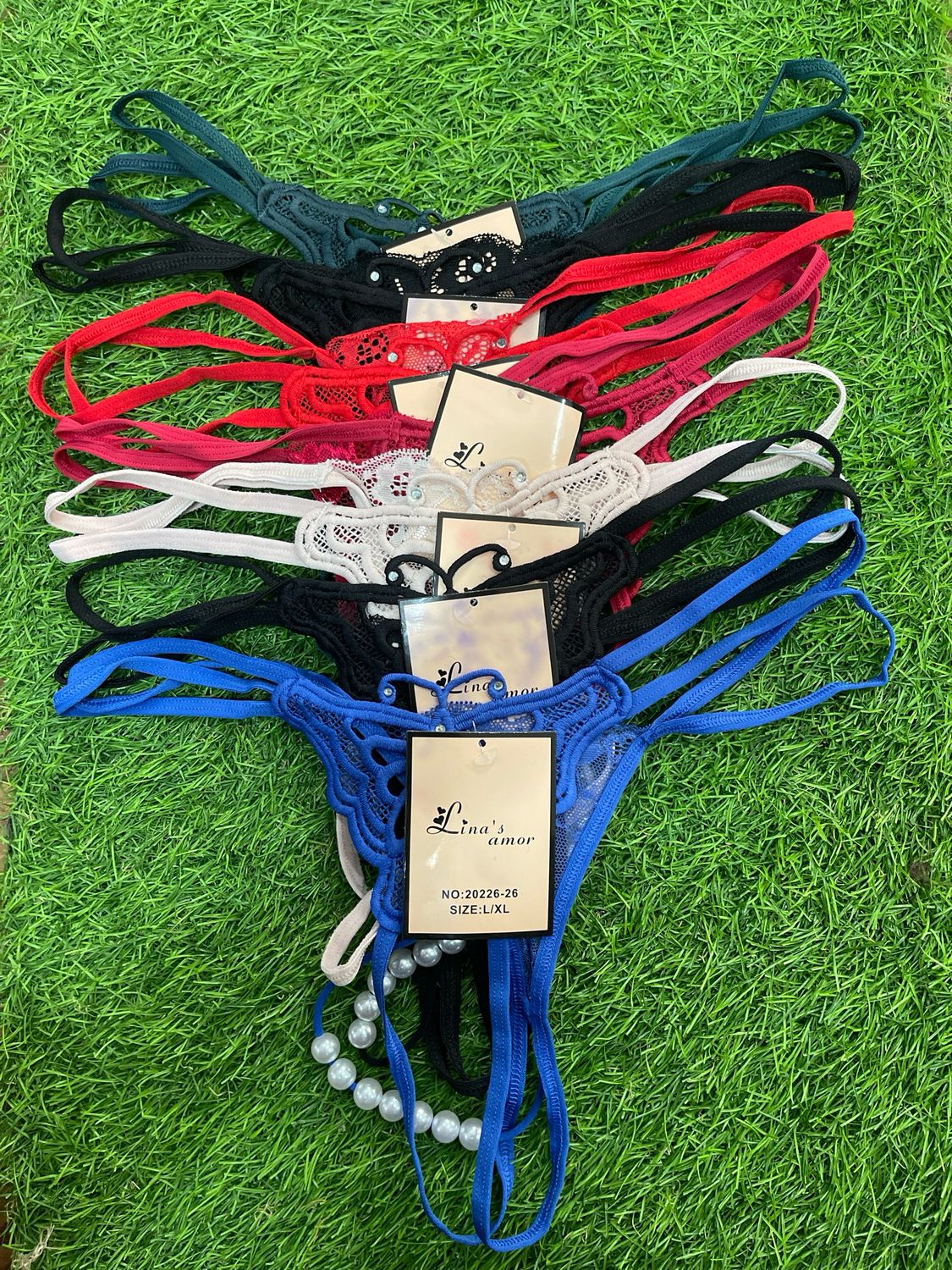 Thong Beaded Underwear