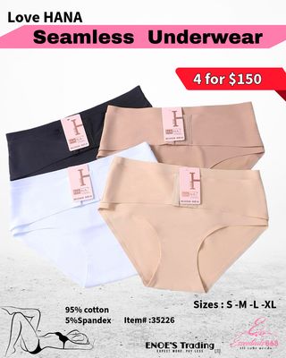 Seamless Underwear - 4 Pcs