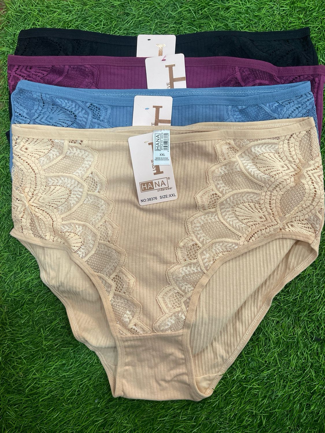 Cotton &amp; Lace Underwear