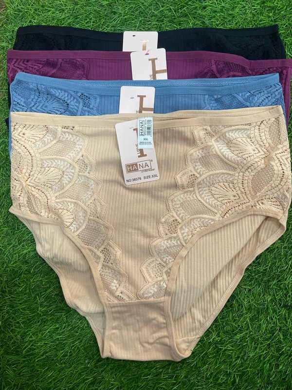 Cotton &amp; Lace Underwear