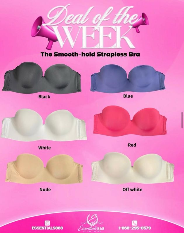 Smooth-Hold Strapless Bra