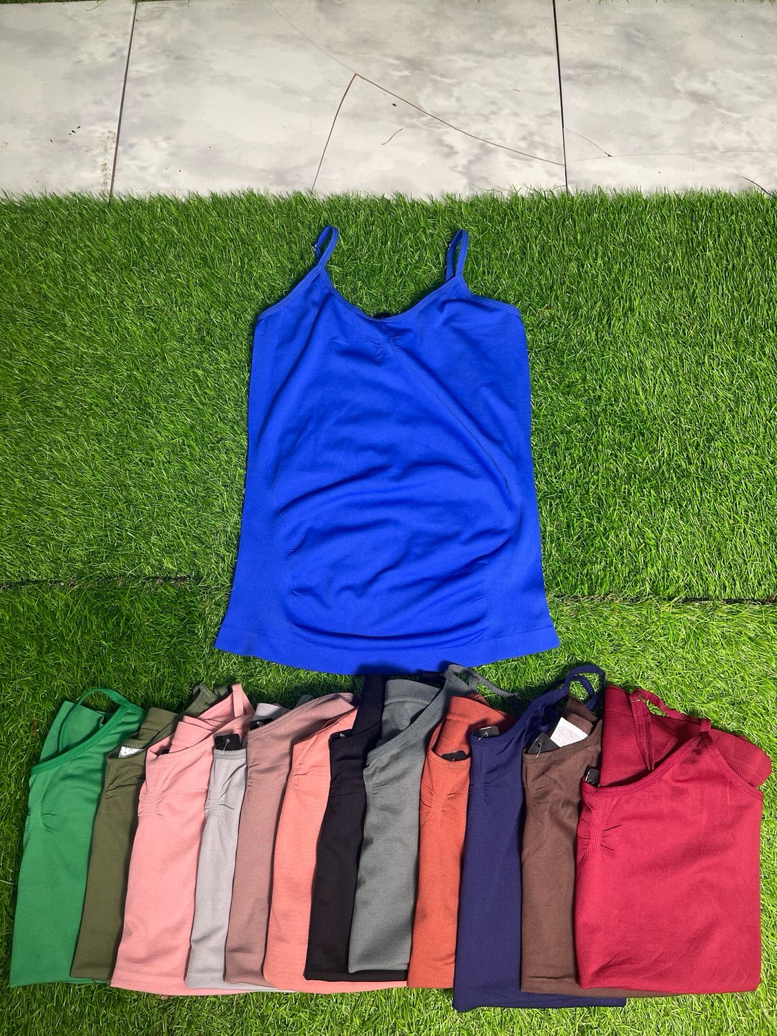 Women’s Thin Strap Free Size Vest (3 PCs)