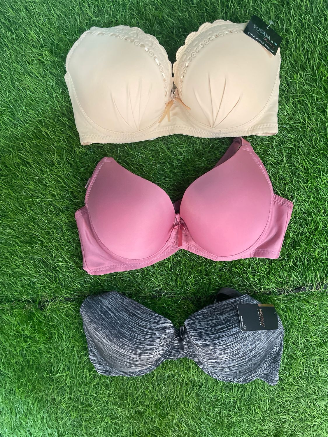38 B Bra (3PCS)