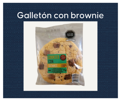 Galletón con Brownie