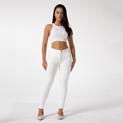 White High Waisted Jeggings White High Waisted Jeggings