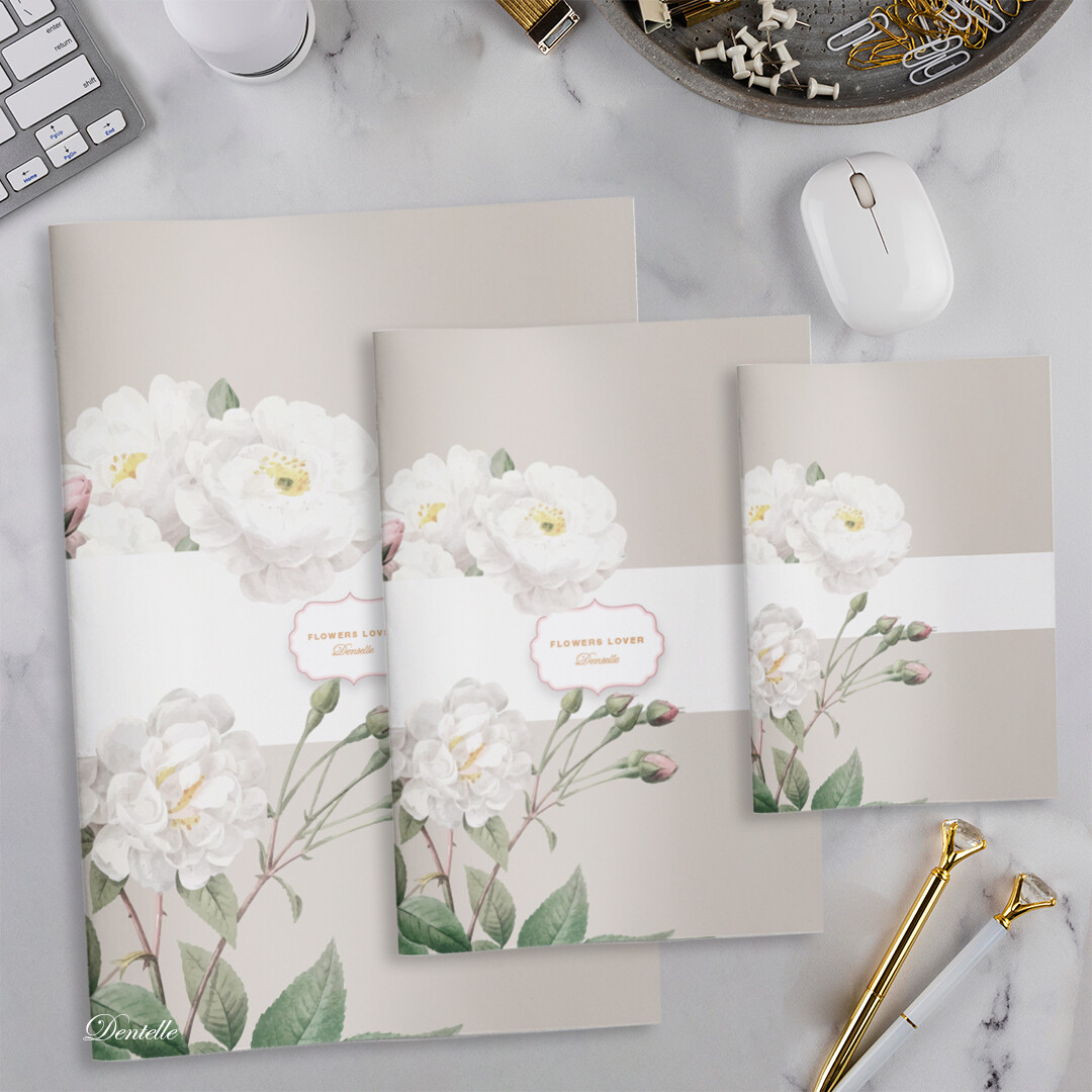 Flowers lover - vintage white