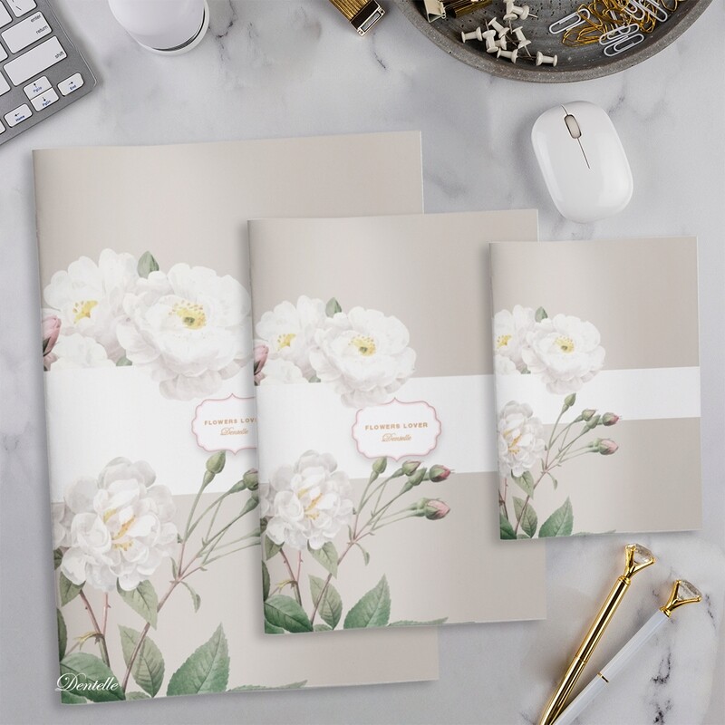 Flowers lover - vintage white