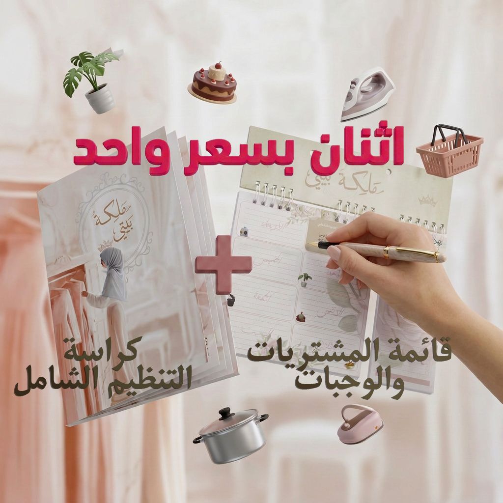بلانر ملكة بيتي + قائمة المشتريات والوجبات المعلقة