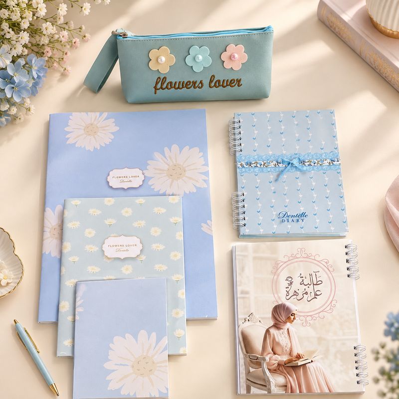Pack Flowers Blue
