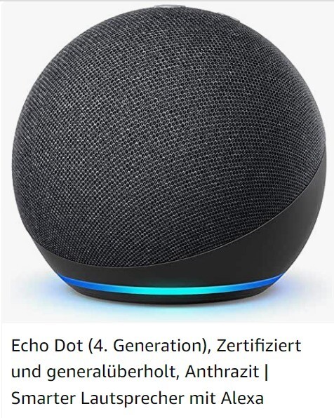 Echo Dot ( 5. Generation ) Anthrazit
