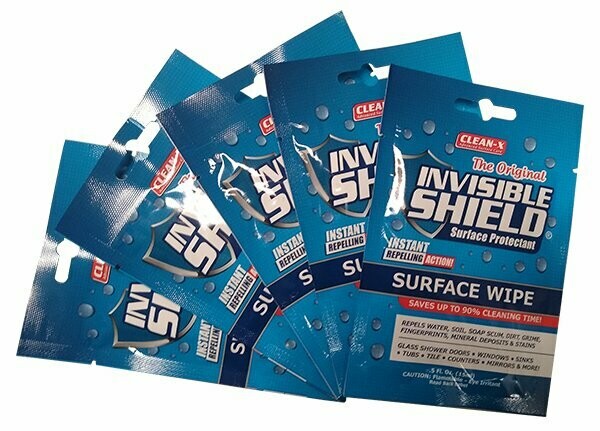 CLEAN-X Invisible SHIELD Coating Wipes