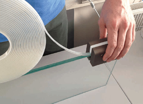 EVOmont Klebeband für Glaskonstruktionen 7 mm