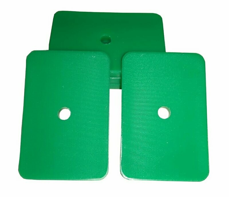 Abstandhalter zur Spiegelmontage 5 mm grün Abstandhalter zur Spiegelmontage 5 mm grün