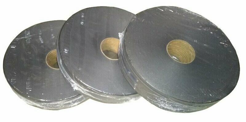 Vorlegeband SUPER schwarz 12x3 mm