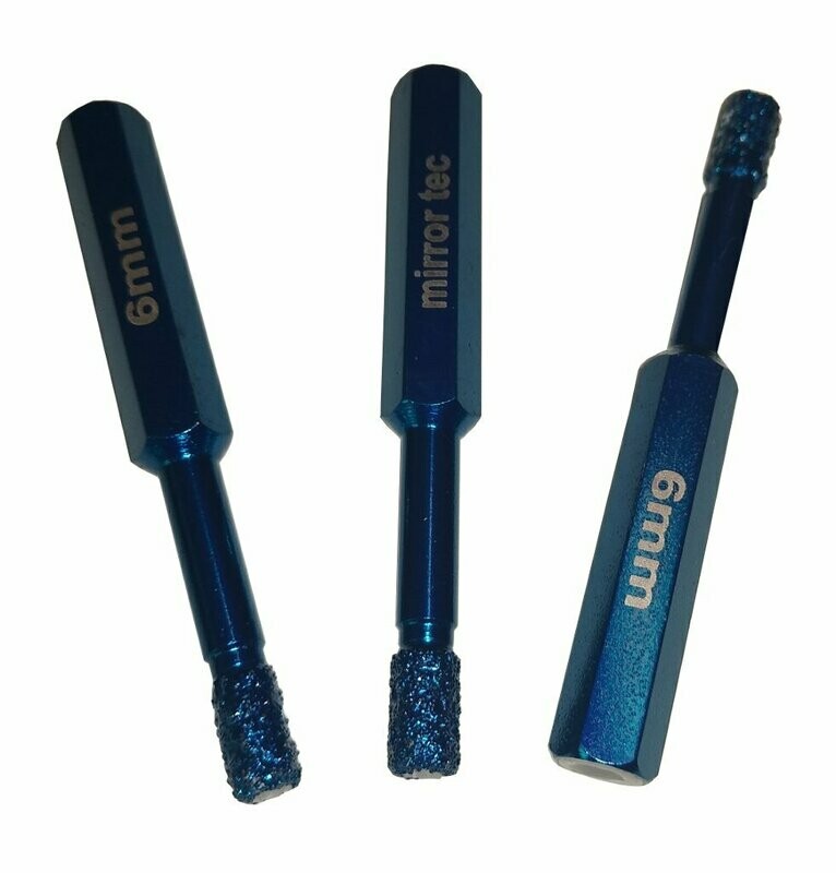 Diamant Fliesenbohrer Ø6 mm Sechskant Diamant Fliesenbohrer Ø6 mm Sechskant