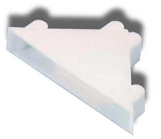 Kantenschutzecken mit Polster Weiss 4 mm, 6 mm, 8 mm, 10 mm oder 12 mm Kantenschutzecken mit Polster Weiss 4 mm, 6 mm, 8 mm, 10 mm oder 12 mm
