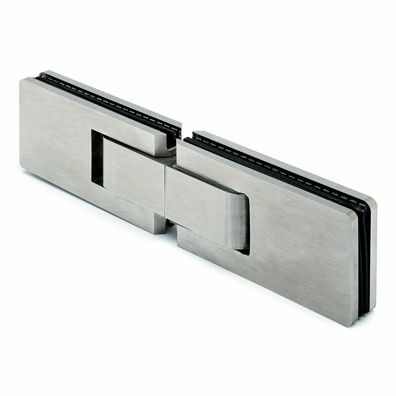 Türscharnier 1205 Glas / Glas 180° Edelstahl Design Türscharnier 1205 Glas / Glas 180° Edelstahl Design