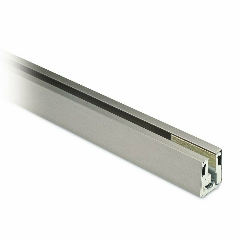 Trennwandprofil 8-8,76 mm Edelstahl Design Trennwandprofil 8-8,76 mm Edelstahl Design