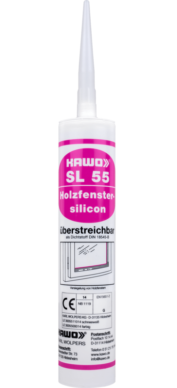 KAWO SL 55 Holzfenster Silicon 310 ml KAWO SL 55 Holzfenster Silicon 310 ml