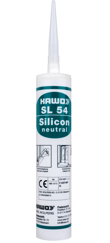 KAWO SL 54 Silicon neutral 310 ml Kartusche KAWO SL 54 Silicon neutral 310 ml Kartusche