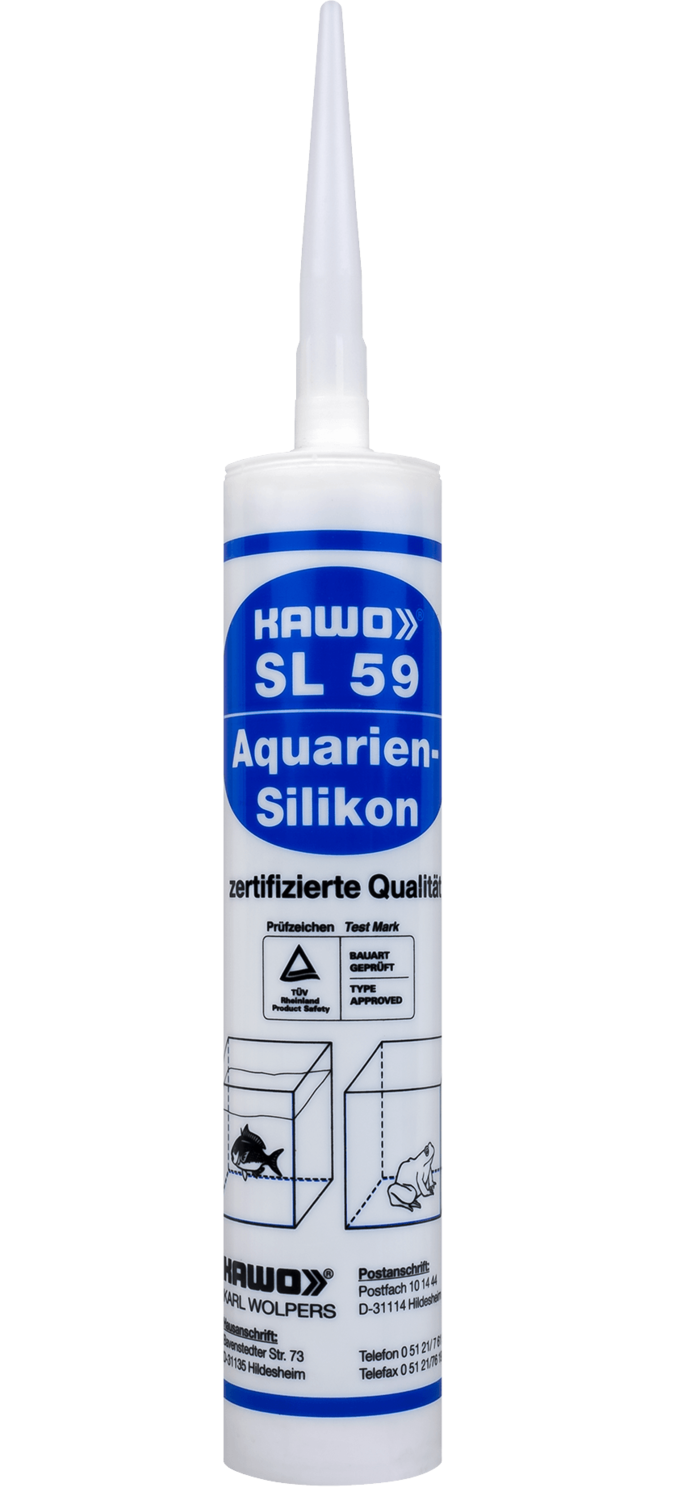 KAWO SL 59 Aquarien Silikon 400 ml Schlauch