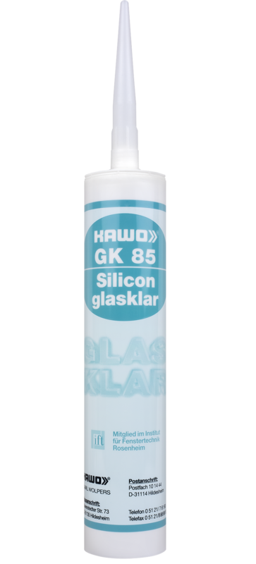KAWO GK 85 Silicon glasklar KAWO GK 85 Silicon glasklar