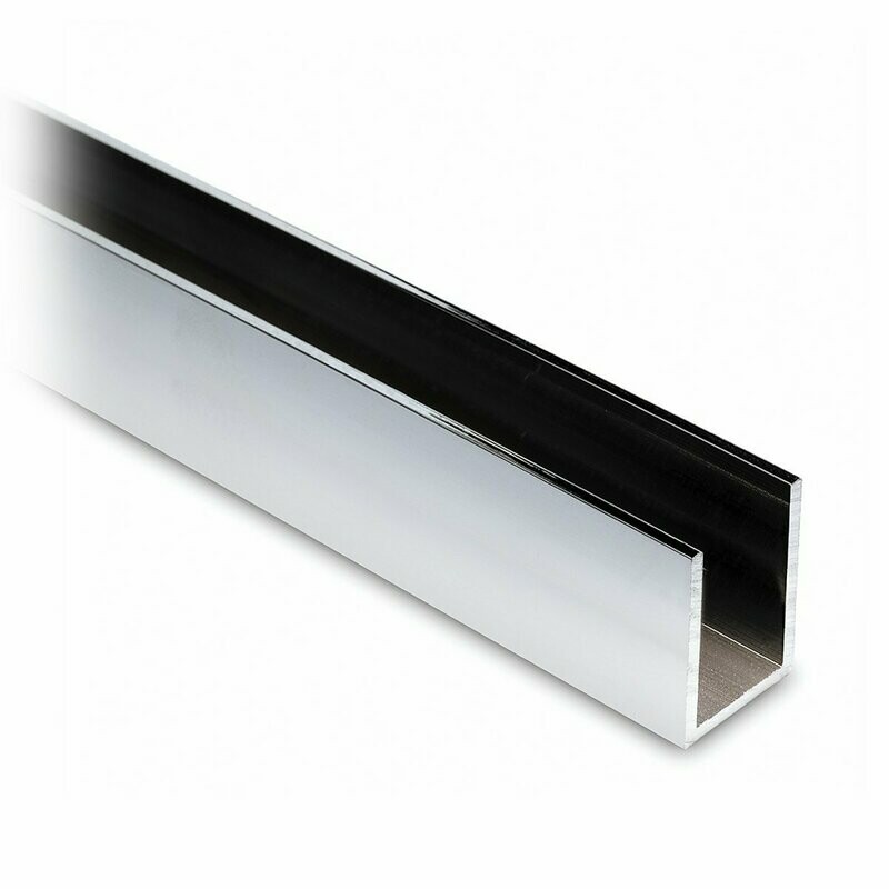 U Profil 30x20x30 mm Chrom Design U Profil 30x20x30 mm Chrom Design