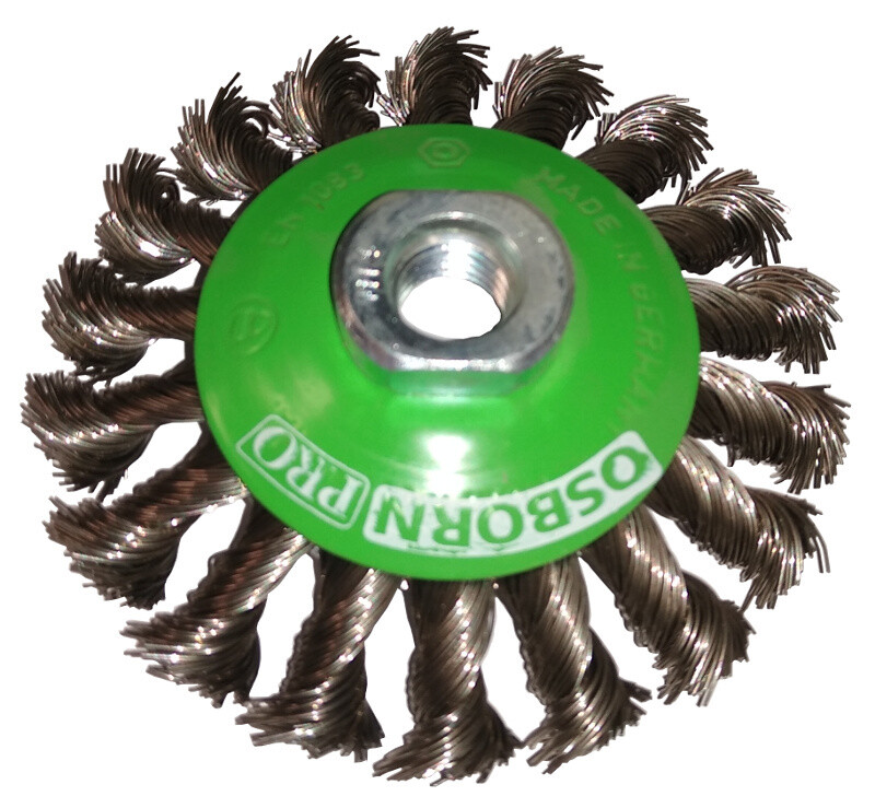 Drahtbürste Kegelbürste Ø100 mm 0,35 V2A OSBORN PRO Drahtbürste Kegelbürste Ø100 mm 0,35 V2A OSBORN PRO