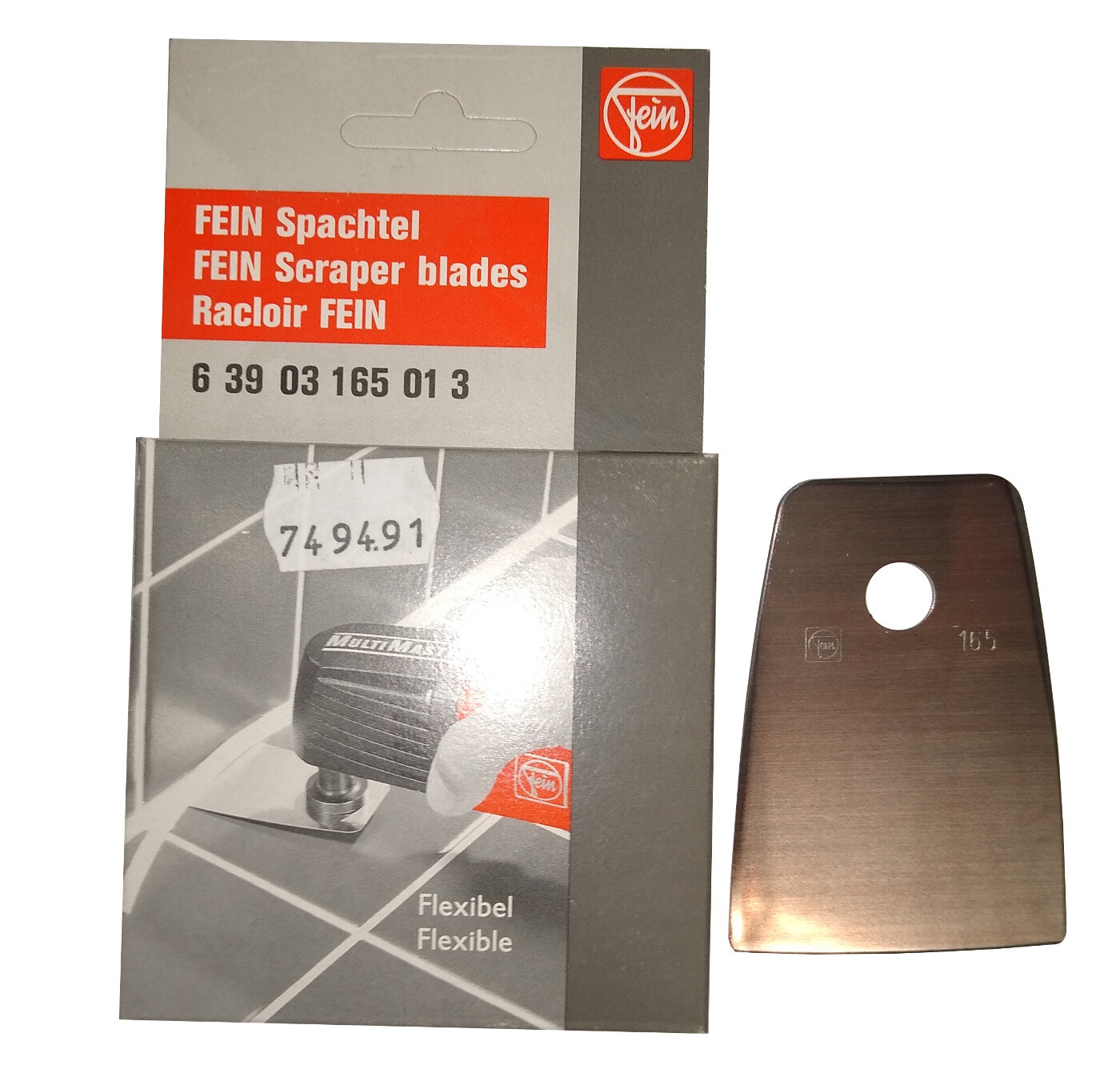 FEIN Flexibler Spachtel Nr. 165