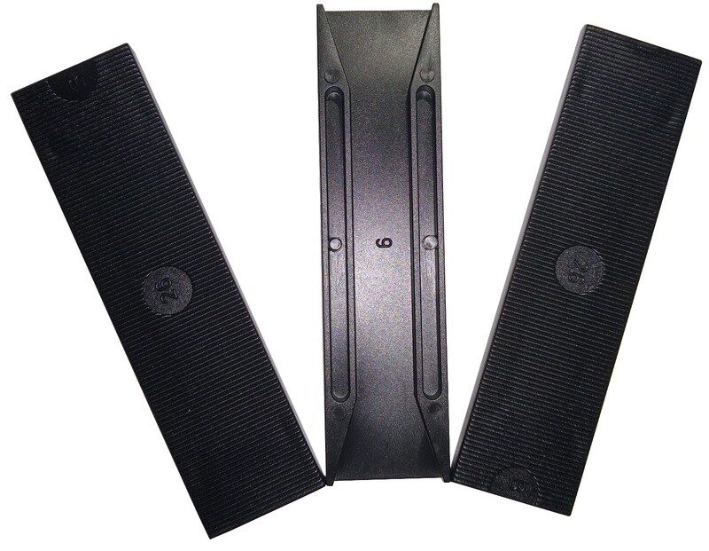 Klotzbrücken Kunststoff 100x26x6 mm Klotzbrücken Kunststoff 100x26x6 mm