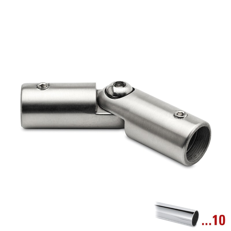 Rohrverbinder 312 Variabel Rundrohr für Stabistangen Rohrverbinder 312 Variabel Rundrohr für Stabistangen