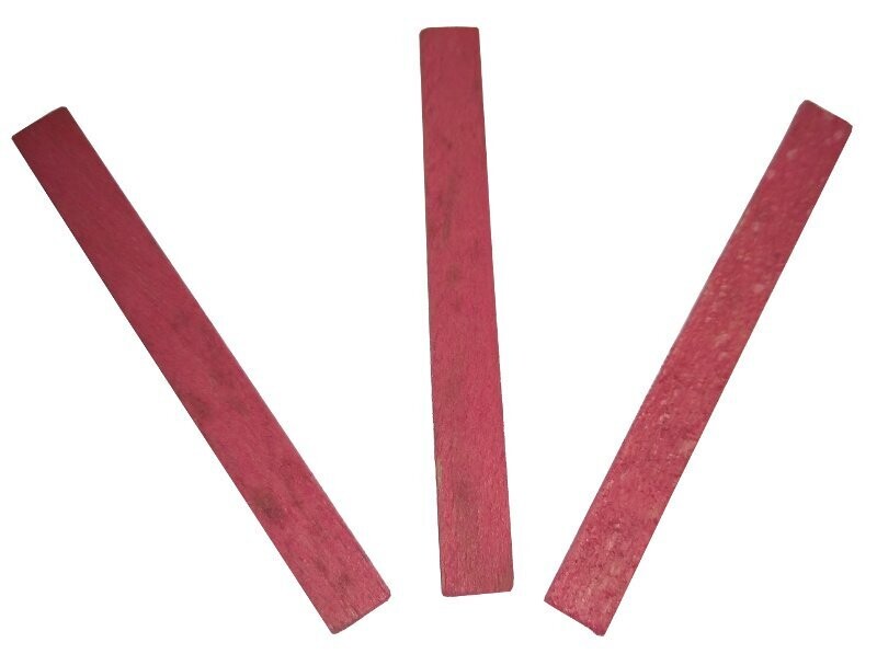 Klotzholz 08x2 mm rot Klotzholz 08x2 mm rot