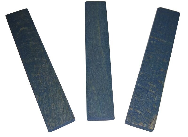 Klotzholz 15x5 mm blau Klotzholz 15x5 mm blau