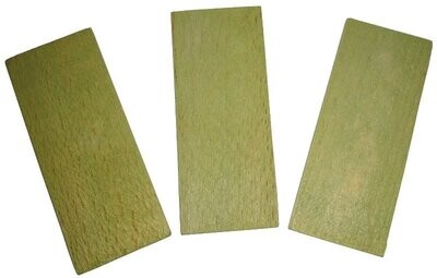 Klotzholz 45x3 mm grün Klotzholz 45x3 mm grün