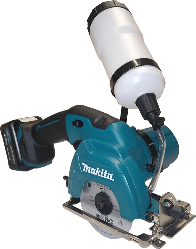 Glassäge und Fliesensäge MAKITA CC301DSMJ mit Koffer zwei Akkus Ladegerät Komplettset Glassäge und Fliesensäge MAKITA CC301DSMJ mit Koffer zwei Akkus Ladegerät Komplettset