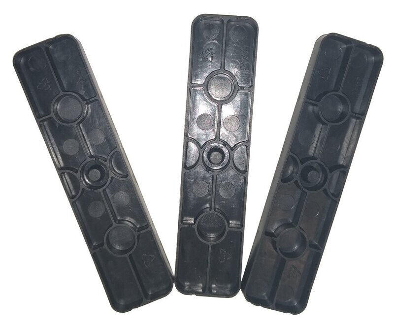 MT Verglasungsklötze 100x60 mm Stärke 1 - 6 mm MT Verglasungsklötze 100x60 mm Stärke 1 - 6 mm