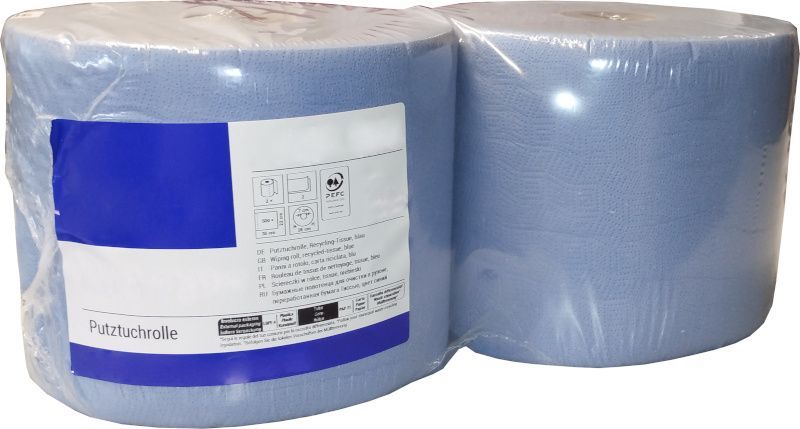 Putzpapier blau 500 Blatt 22x36 cm NETTO SONDERPREIS