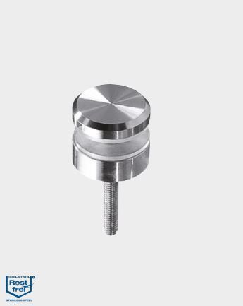 Klemme 052 Ø30 x 6 mm Zink inkl. Gewindeschraube oder Stockschraube
