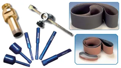 Kategorie Glasbearbeitung: Kaufen Sie günstig online alles für die Bearbeitung von Glas: Bohrer, Glasschneider, Schleifbänder, Fliesenbohrer und mehr.