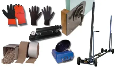 Kategorie Glas Handling und Transport: Hier kaufen Sie im Internet günstig Werkzeuge und Ausrüstung um Glas professionell zu händeln: Saugheber, Kantenschutz, Korkstapelscheiben und mehr.