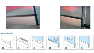 Kategorie Trennwandprofile: Profile für den Bau von Raumtrennern aus Glas kaufen Sie hier günstig online.