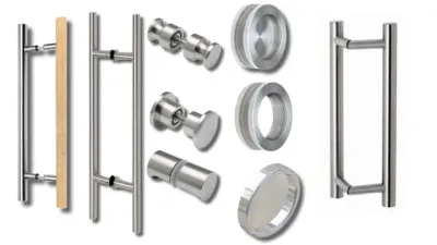 Kategorie Glastürgriffe: Kaufen Sie hier online Griffe, Stangengriffe, Griffmuscheln und Türknäufe für Glastüren.