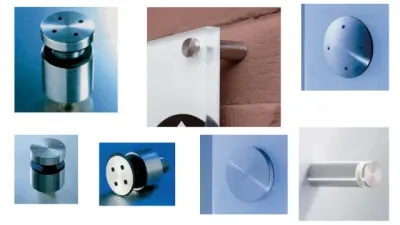 Kategorie Schilderhlater: Abstandhalter und Glasschrauben für die Befestigung von Glasschildern und Türschilden finden Sie hier günstig im Internet.